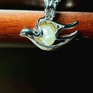 Doce pendant with 18 inch necklace